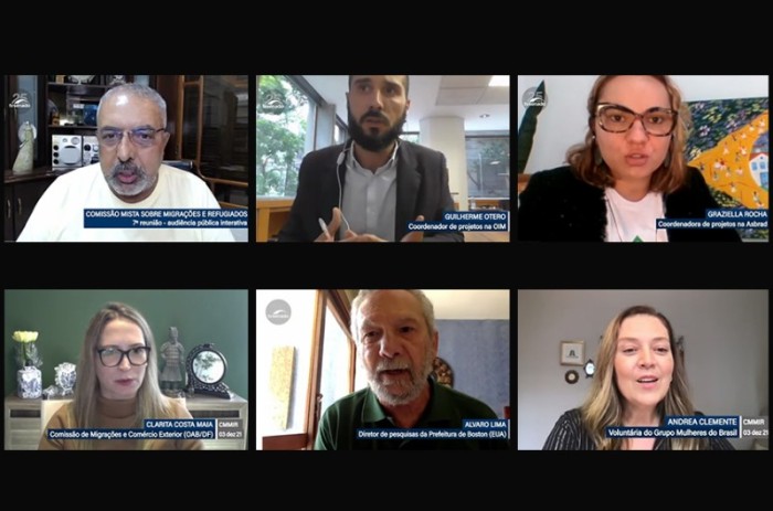 Debate realizado nesta sexta-feira (3) na Comissão Mista Permanente sobre Migrações Internacionais e Refugiados discutiu a situação dos brasileiros no exterior. A iniciativa foi do senador Paulo Paim - Reprodução TV Senado