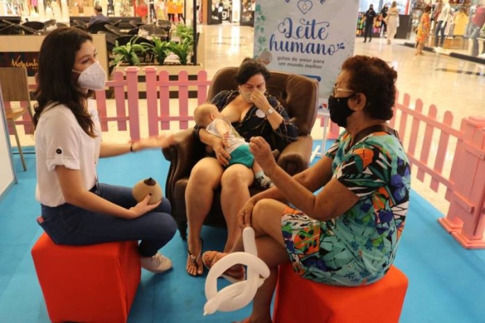 Santa Casa homenageia mães lactantes e quer ampliar doação 