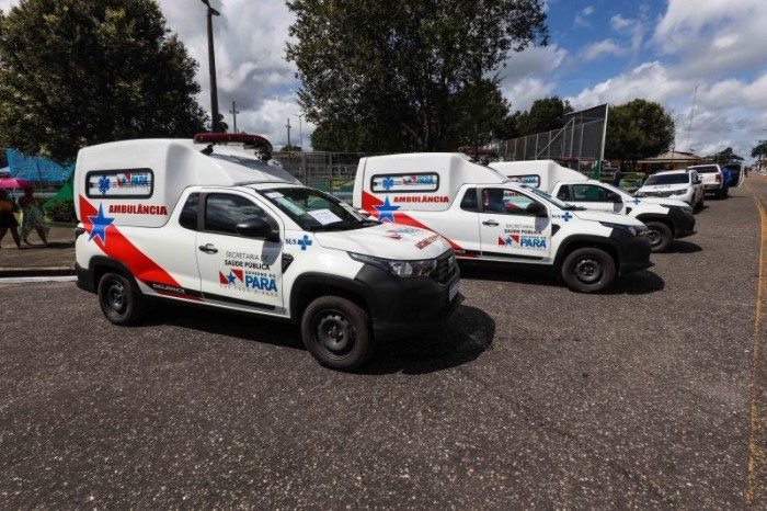 Governo entrega novas ambulâncias para a cidade de São João da Ponta e demais municípios da região