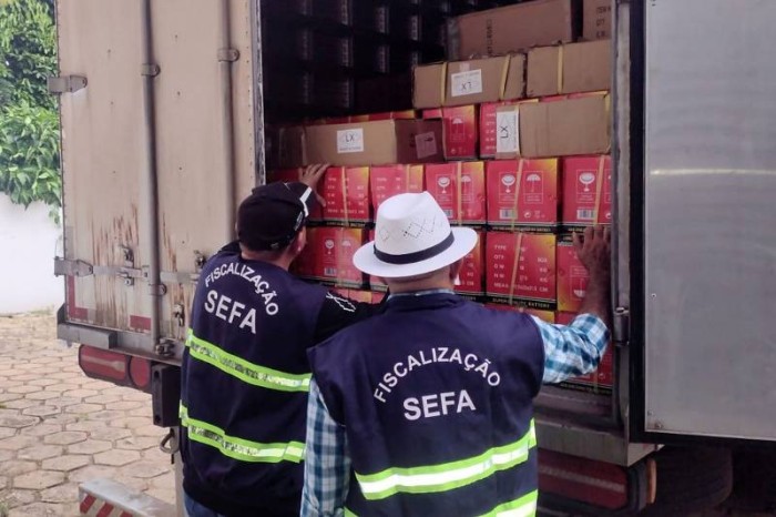 Secretaria da Fazenda apreende mercadoria importada em Dom Eliseu 
