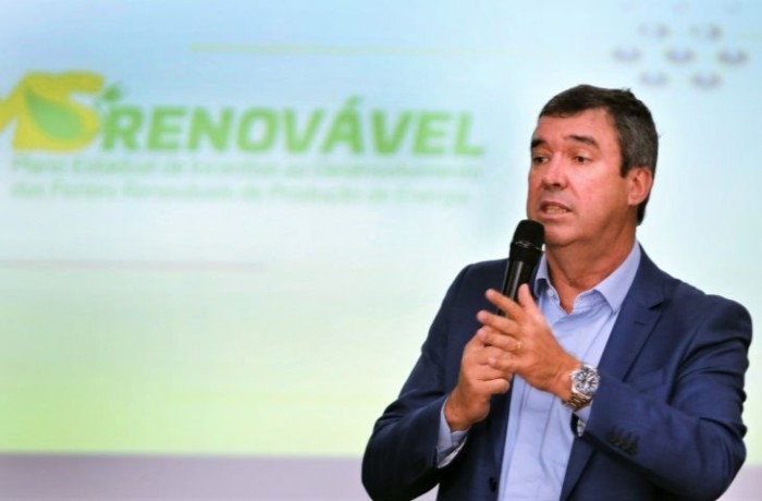 GOVERNADOR EDUARDO RIEDEL PARTICIPA DO LANÇAMENTO MS RENOVÁVEL – FOTO SAUL SCHRAMM