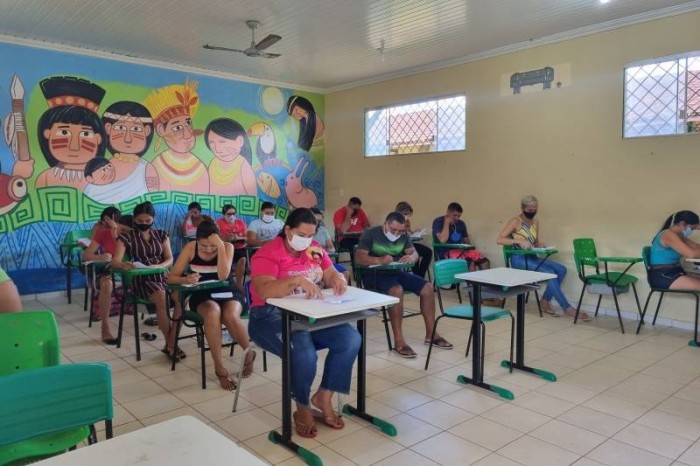 Estudantes de Moju, Breu Branco e Santa Maria das Barreiras realizam prova do Forma Pará  