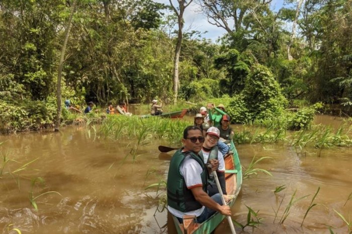 Emater leva estudantes da rede estadual a berçário da fauna silvestre em Almeirim