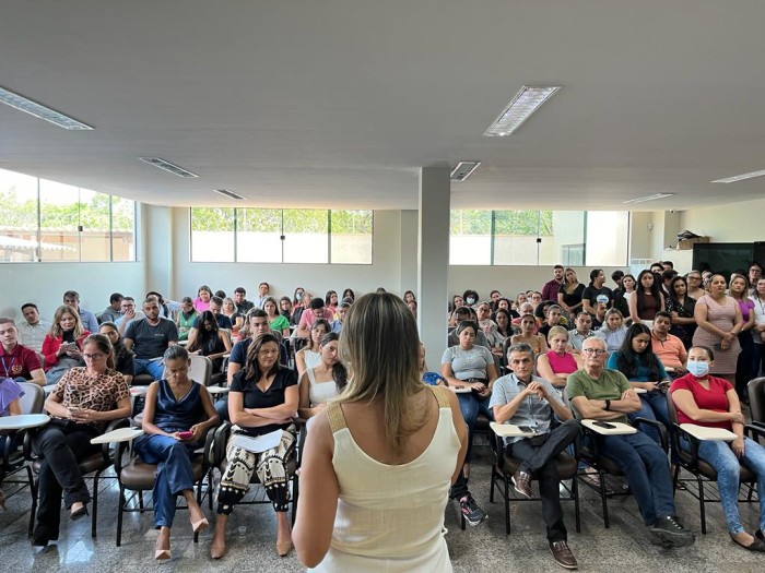 Servidores da Semus participam de ação sobre segurança no trabalho nesta quinta-feira, 26