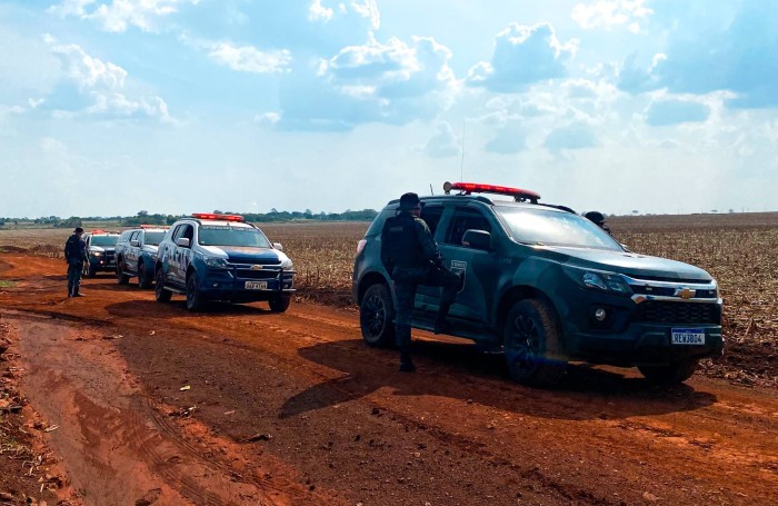 PMMS realiza buscas por pessoa desaparecida na Aldeia Jaguapiru com o auxílio de cão de faro