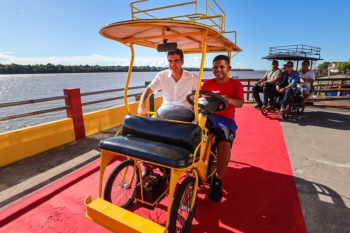 Estado constrói e entrega nova orla de Afuá antes do Festival do Camarão