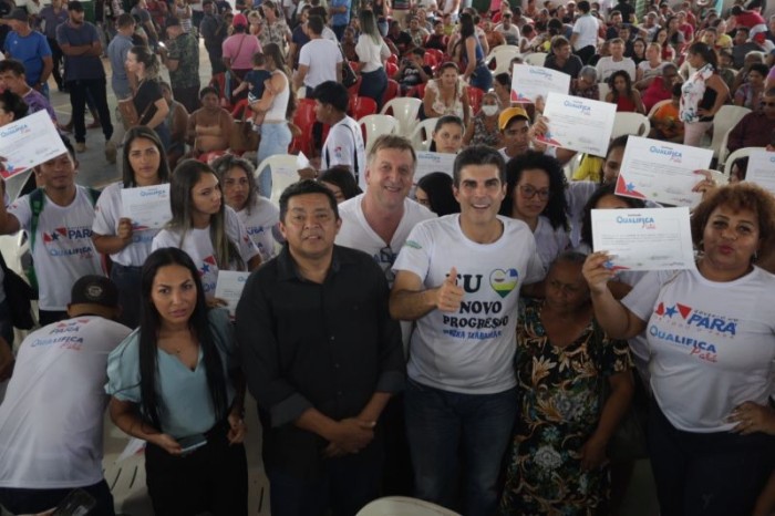 Programa Qualifica Pará certifica 100 alunos em Novo Progresso