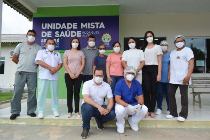 Unidades de saúde do Juruá recebem visita técnica da Sesacre