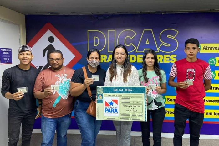 Beneficiários de Belém começam a receber carteira de habilitação dentro do CNH Pai D'Égua