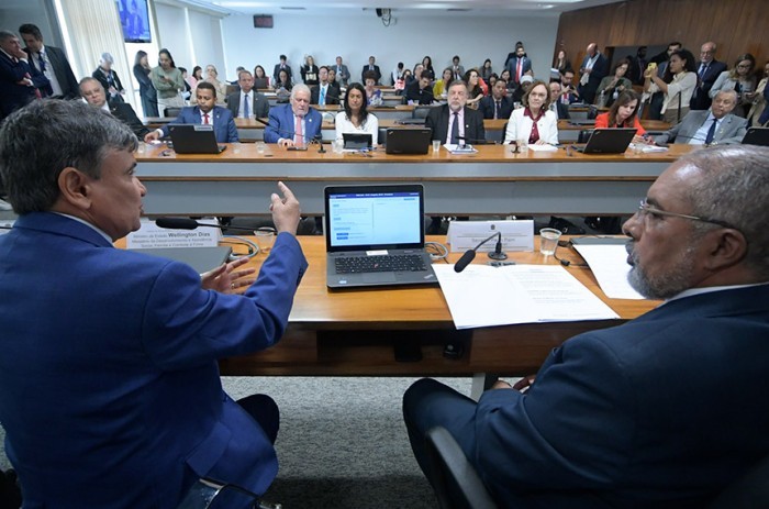 Ministro do Desenvolvimento e Assistência Social, Família e Combate à Fome falou em audiência da CDH e da CAS - Geraldo Magela/Agência Senado