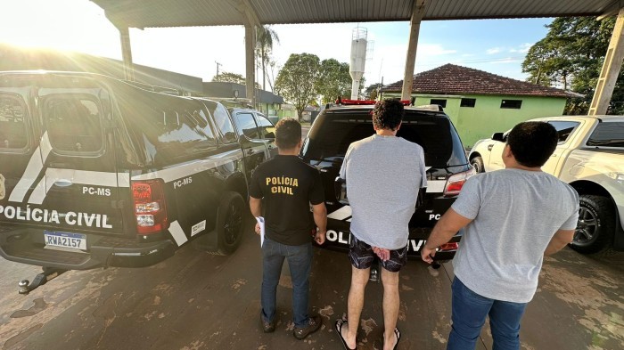 Polícia Civil prende autor de homicídio ocorrido na cidade de Sete Quedas, na cidade de Iguatemi