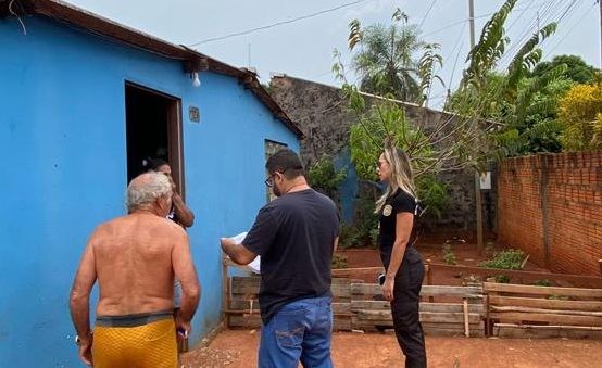 Polícia Civil realiza fiscalizações após denúncias de violências contra vítimas idosas em Sidrolândia