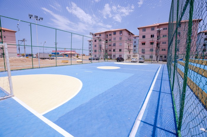 Prefeitura entrega nova quadra poliesportiva no Jardim Limoeiro