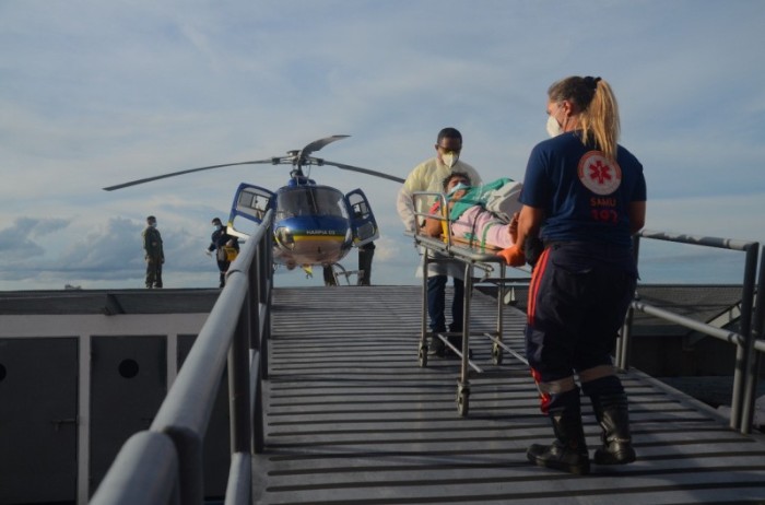 Centro de Operações Aéreas e Samu fazem transporte de paciente à capital