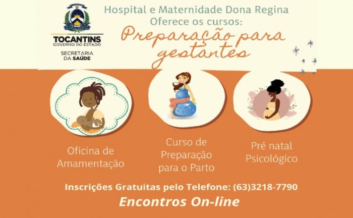 Saúde oferta cursos on-line para gestantes e lactantes