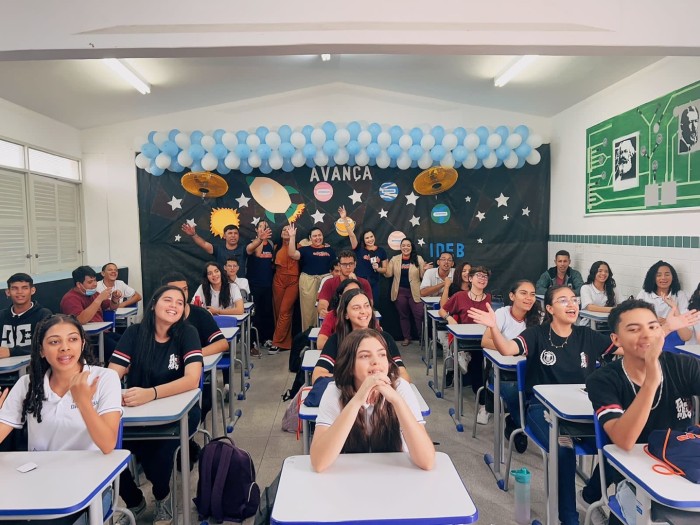 Escola Estadual de Campina Grande inova com sala de aula para preparação ao Enem e Saeb