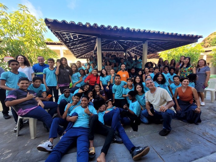 Agem participa de ação ambiental e de incentivo à leitura em escolas de São Luís