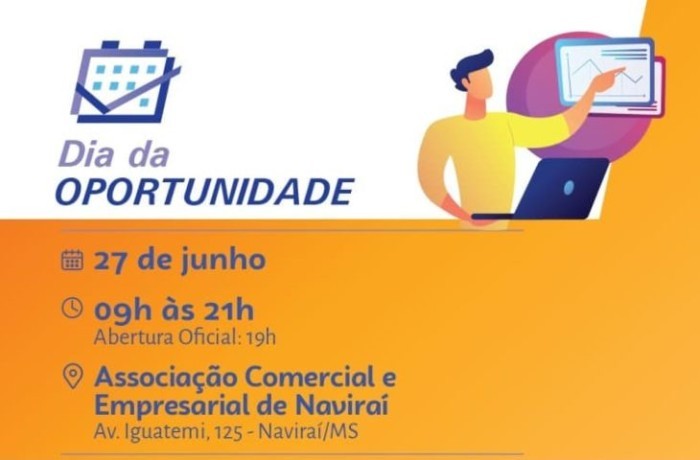 Funtrab vai a Naviraí para a realização de mais um ‘Dia da Oportunidade’