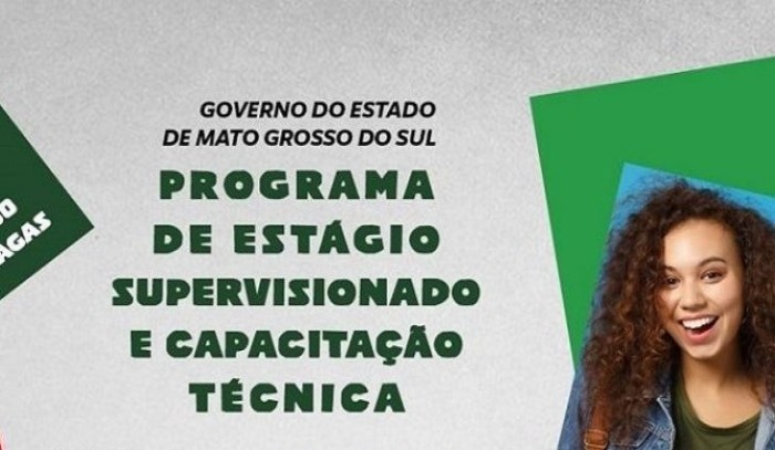 Processo seletivo para estágios no Governo de MS está com inscrições abertas