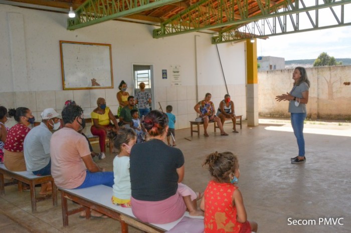 Famílias do povoado do Choça são beneficiadas por ação comunitária realizada pela Prefeitura