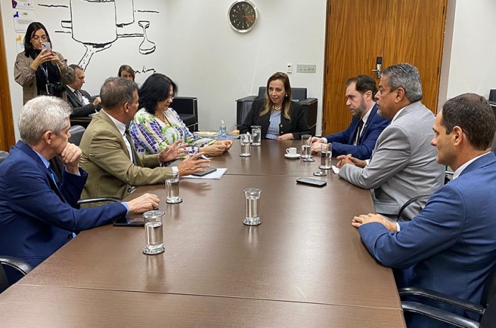 Integrantes da CPI das ONGs entrega representação contra o CIMBio à PGR - Foto: Gabinete do senador Plínio Valério