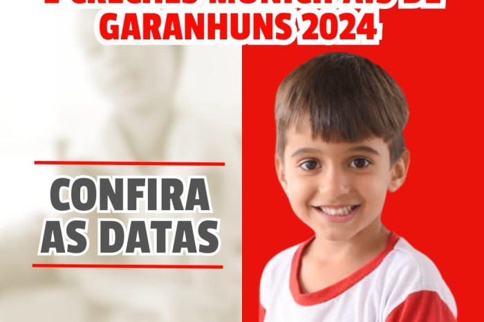 Secretaria de Educação de Garanhuns divulga cronograma de matrícula para Rede Municipal de Ensino