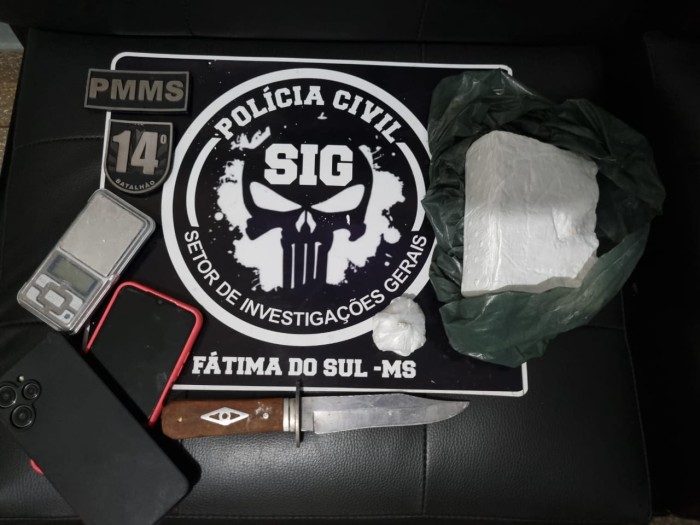 Duas mulheres são presas com cocaína em Fátima do Sul