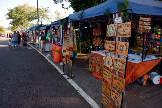 Feira de Artesanato Itinerante é atração no Portinho