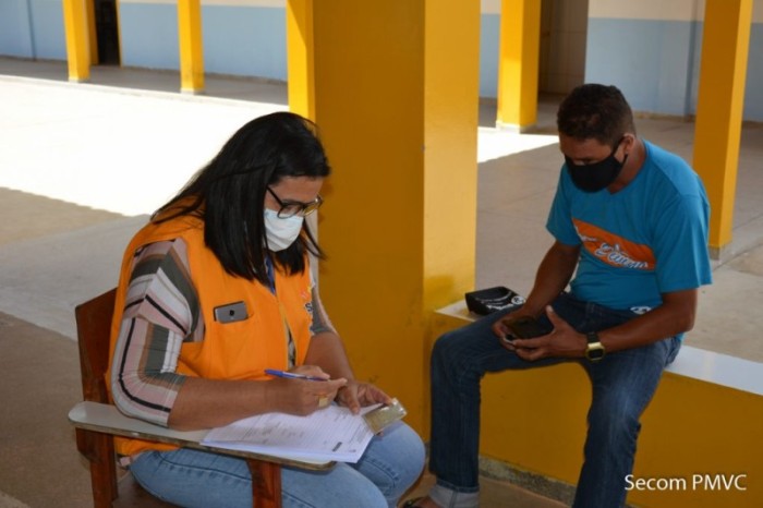 Comunidade da Estiva participa de ação comunitária promovida pela Semdes