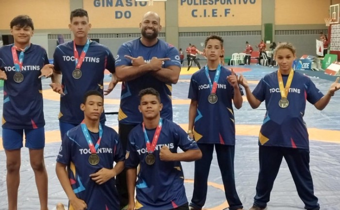 Segundo bloco da delegação do Tocantins conquista sete medalhas no primeiro dia de competição nos Jogos Escolares Brasileiros 