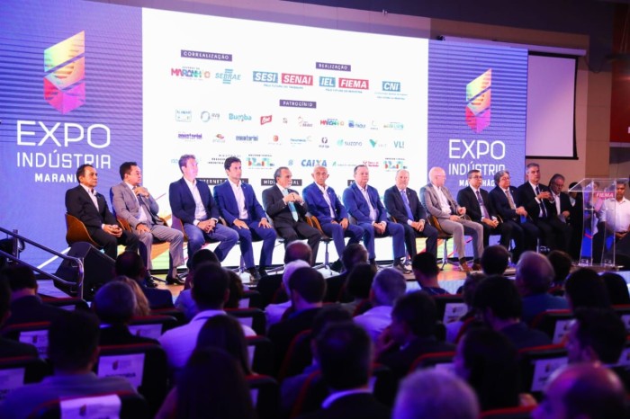 - Governador Carlos Brandão compareceu à abertura da Expo Indústria Maranhão 2023 (Foto: Júnior Foicinha)
