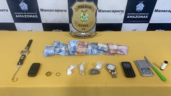 Em Manacapuru, segunda fase da Operação Ao Nascer do Sol prende indivíduo em posse de maconha e cocaína