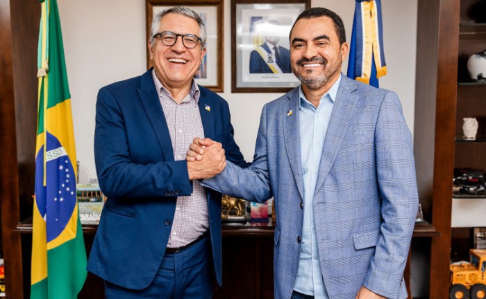 Governador Wanderlei Barbosa recebe ministro Alexandre Padilha que assegura liberação de obras na TO-010