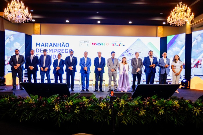 - Evento que celebra o marco de R$ 3 bilhões investidos pelo Consórcio Alumar, no Maranhão, em 3 anos (Foto: Gilson Teixeira).