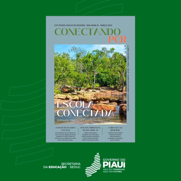 Jornal escolar apresenta município de Boa Hora sob olhar dos estudantes