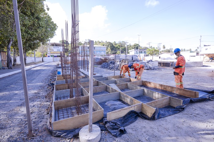 Obras no Mercado de Monte Gordo continuam avançando