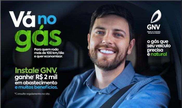 SCGÁS oferece bônus de R$ 2 mil em abastecimento para veículos convertidos para o GNV