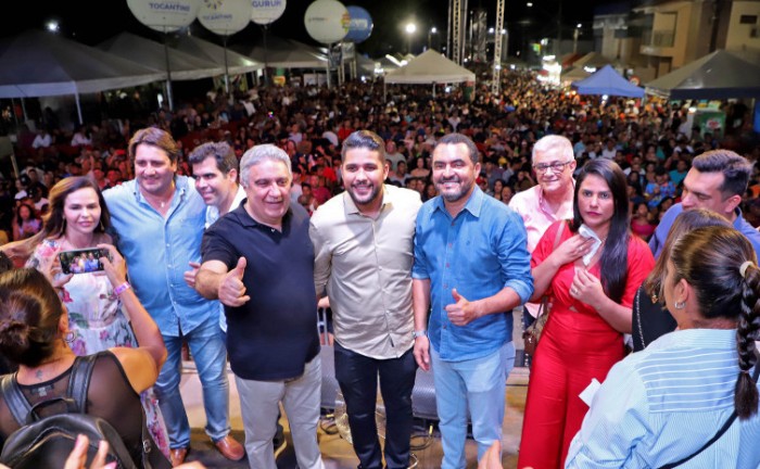 Governador Wanderlei Barbosa prestigia festividade de 65 anos de Gurupi