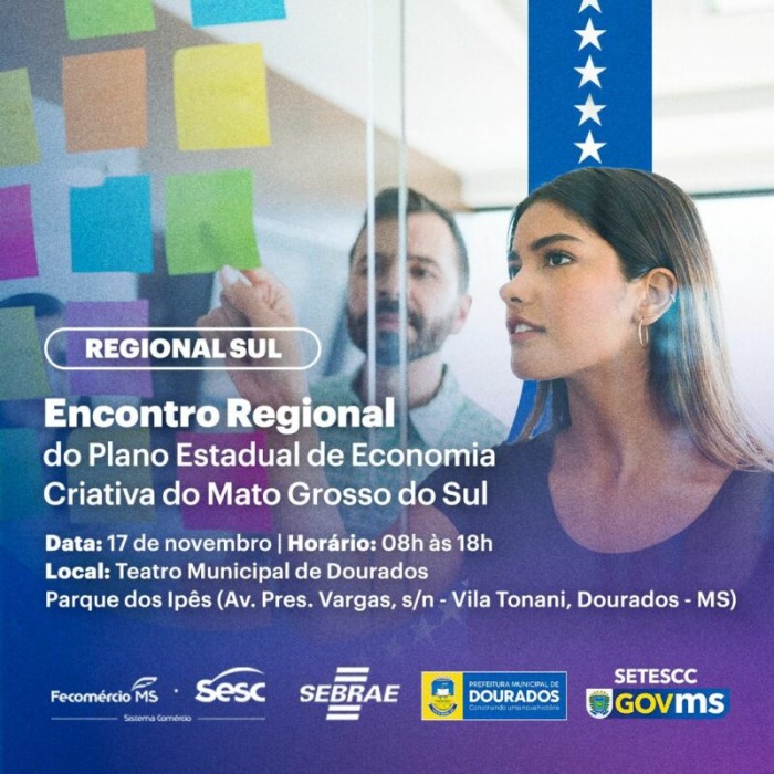 Encontro Regional de Economia Criativa será nesta sexta (17) no Teatro Municipal