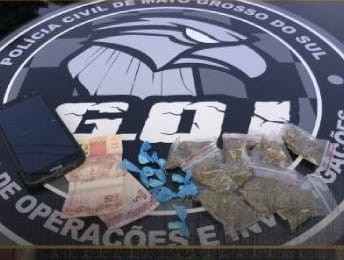 Polícia Civil prende casal por tráfico de drogas na capital