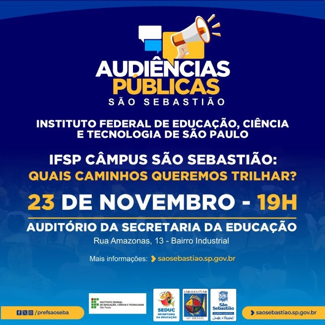 Foto: Reprodução/Prefeitura de São Sebastião - SP