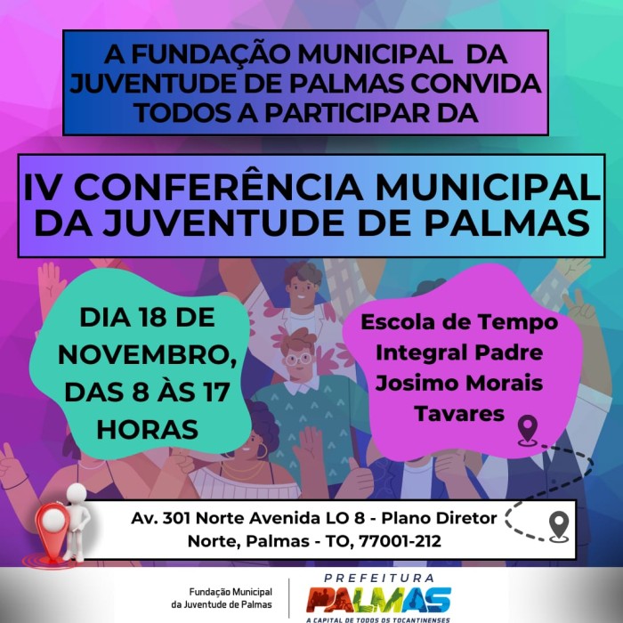 4ª Conferência Municipal da Juventude discutirá fortalecimento das políticas públicas