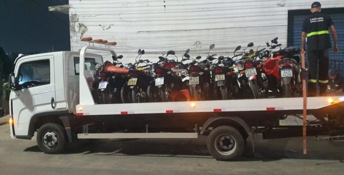 Operação Águia: PMAM apreende 17 motocicletas e recupera quatro aparelhos celulares roubados na Ação Moto a Moto