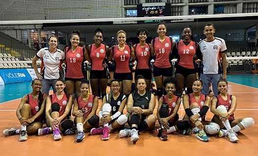 Time PG de vôlei feminino disputou a Liga Nacional C no Rio