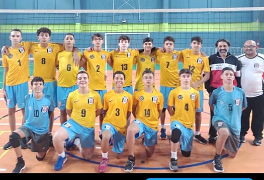 Vôlei masculino sub-15 está na final do Paulista Série Prata
