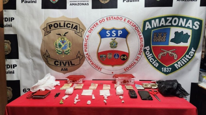 PC-AM e PMAM deflagram Operação Escudo para combater o comércio de drogas em Pauini