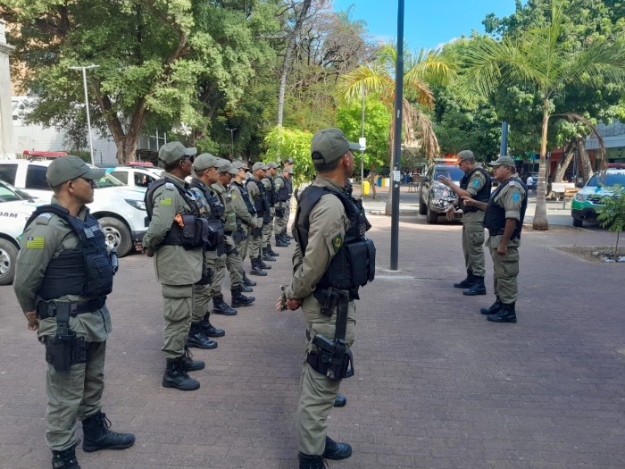 Polícia Militar registra queda em furtos, roubos e alta no número de apreensões de armas no Centro de Teresina