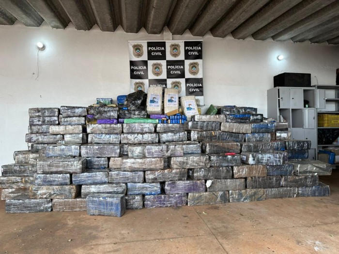 Eldorado registra a maior apreensão de maconha feita pela Polícia Civil em 2023