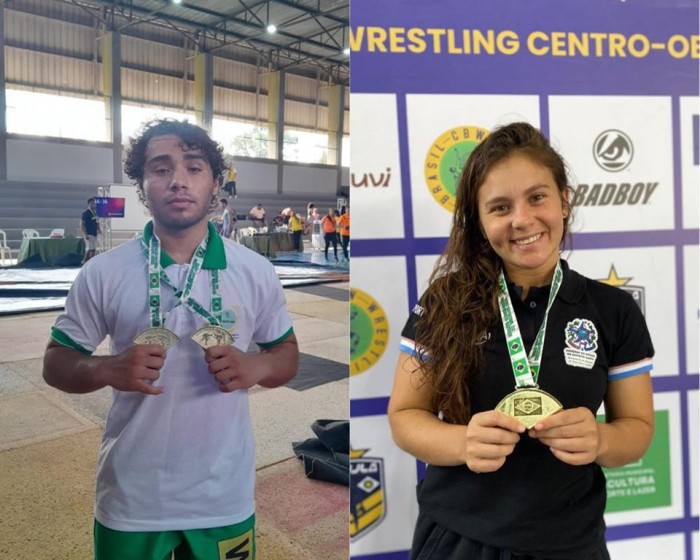 Capixabas conquistam três medalhas de ouro no Circuito Nacional de Wrestling