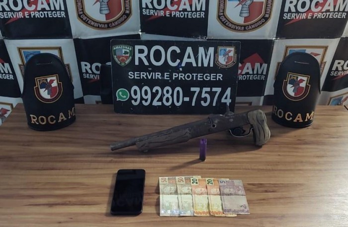 Hórus/Fronteira Mais Segura: Polícia Militar apreende adolescente suspeito de crime análogo ao crime de tentativa de homicídio em Tabatinga